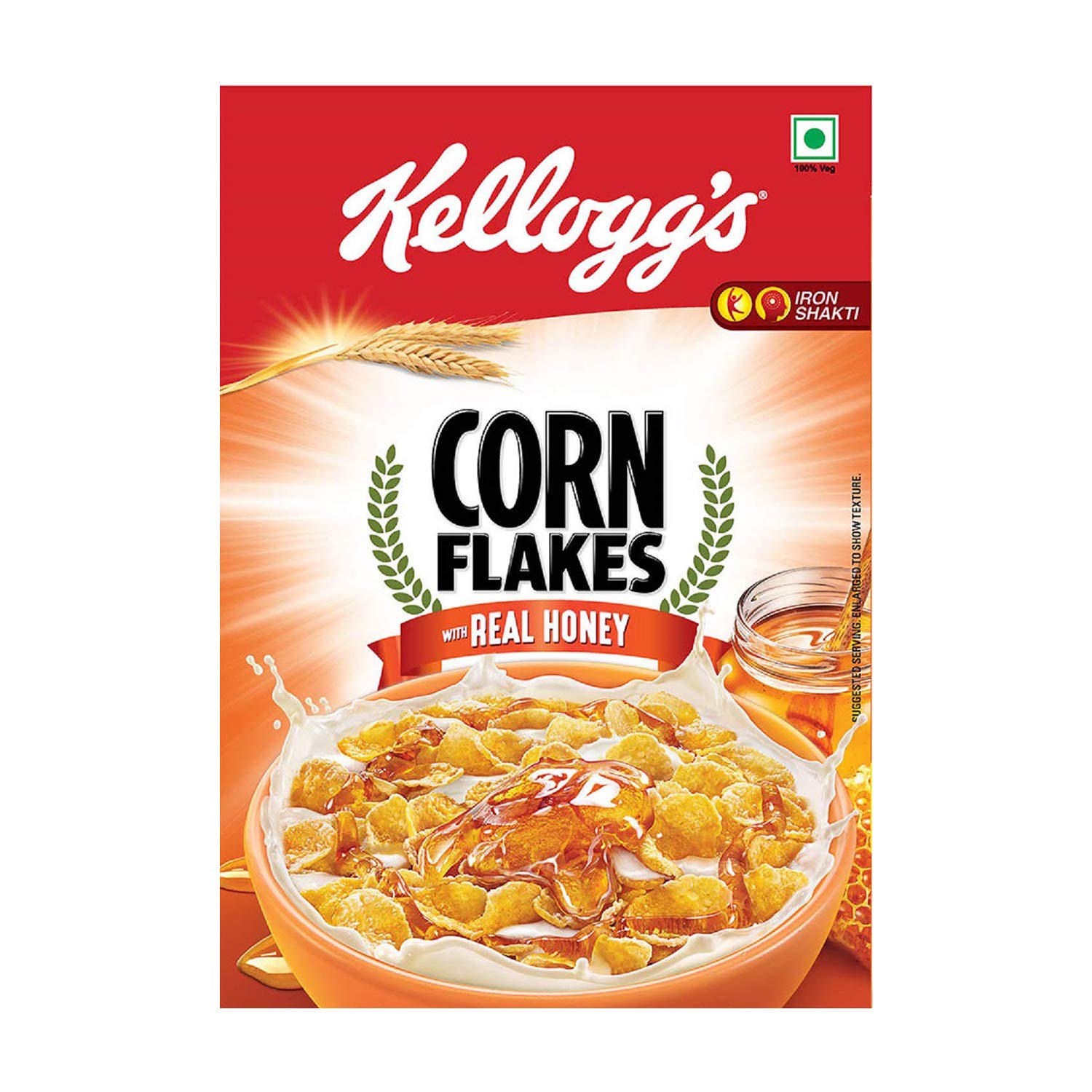Buy Kelloggs Corn Flakes- Real Honey 300gm Online at Best Price | Omegafoods.in